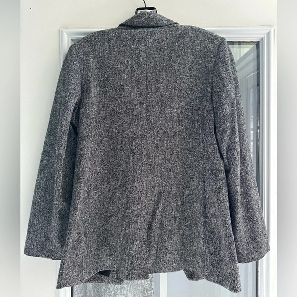 Express Black Gray Pattern Blazer |MP - Picture 4 of 4